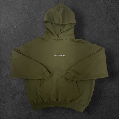 Rotherz Hoodie, Olivgrün, Grösse S