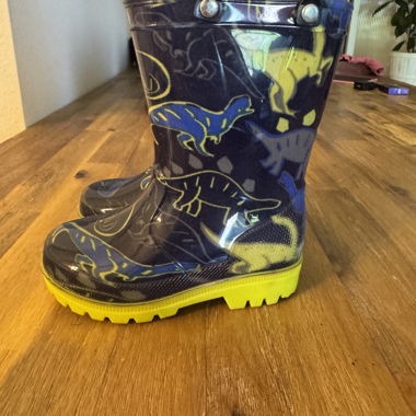 Stivali antipioggia per bambini Dino