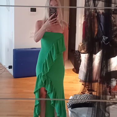 Grünes Kleid