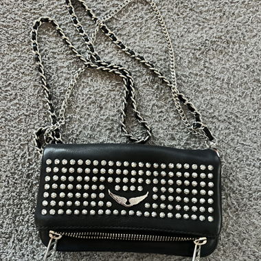 Borsa a tracolla nera ZV Rock Nano
