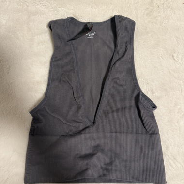 Urban Outfitters Ripp-Tanktop - Grau / Grösse M