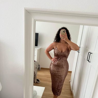 Robe à sequins