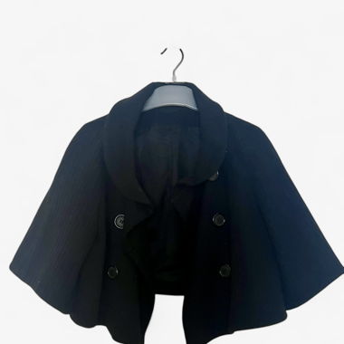 Veste courte manches chauve souris