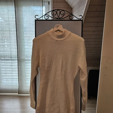 Weisses Pulloverkleid von H&M (M)