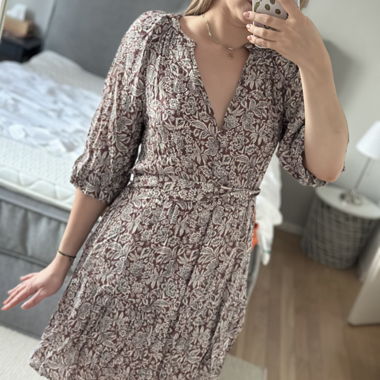 MNG geblümtes Kleid, Grösse S