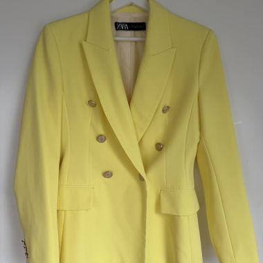 Yellow ZARA Blazer