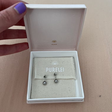 Purelei Silberne Ohrstecker mit Kugelmotiv