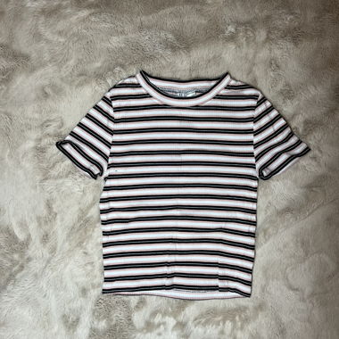 Croptop tricolore taille S
