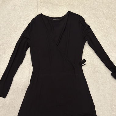 black dress from even&odd