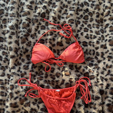 Red bikini