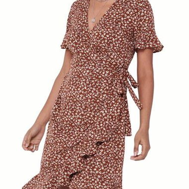 Robe Only motif floral