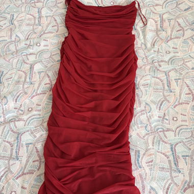 Rotes Abendkleid