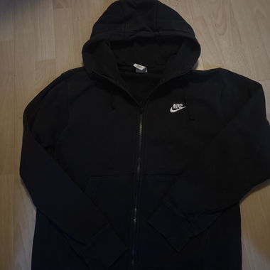 Nike Sportswear Club Hooded Sweat Jacket - Black