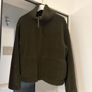 H&M Fleecejacke dunkelgrün