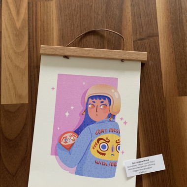 Kunstderuck inklusive aufhänger / Fine art print