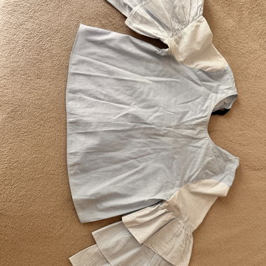 Chemise bleu et blanc 