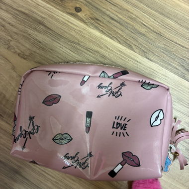 Pink Makeup Pouch 