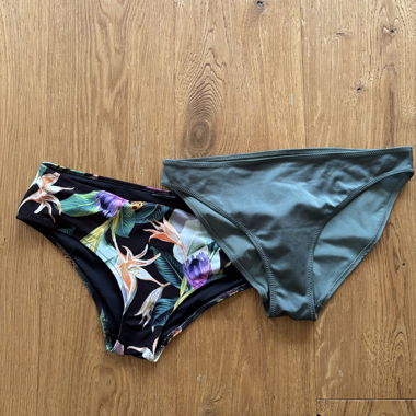 Lot de 2 bas de bikini