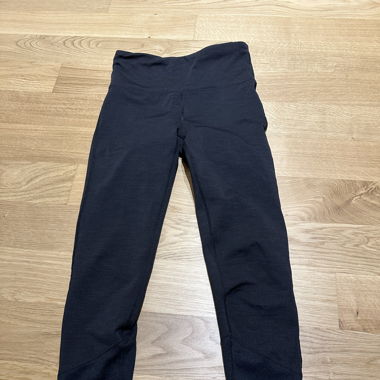 Schwarze Leggings