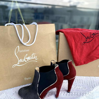 Christian Louboutin LouLou Suede Boots
