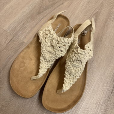 Sandales beiges