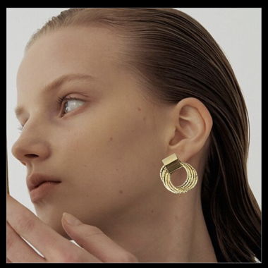 Classic Gold tone Earrings 