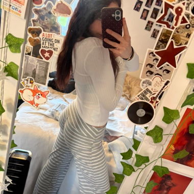 Pantaloni a righe