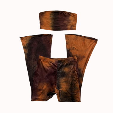Ensemble pantalon patte d'éléphant & bandeau