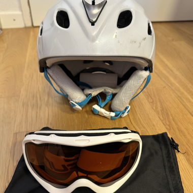 Ski goggles with helmet (Kids)