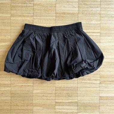 Jupe-jupe ballon noire