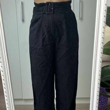 Stoffhose schwarz 