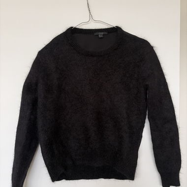 Pull en mohair noir COS