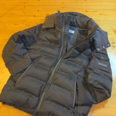 Puffer Jacket AMICCI Chiesa black LIMITED EDITION