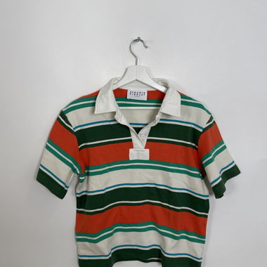 Gestreiftes Poloshirt