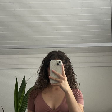 Pink crop top
