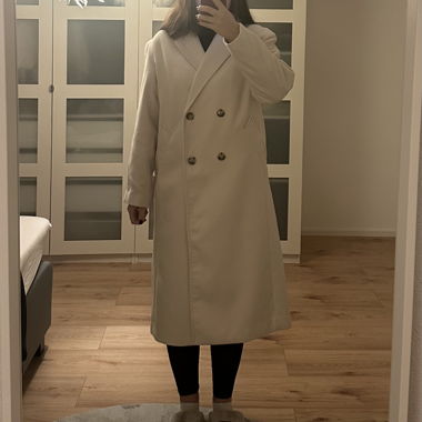 Cappotto beige, taglia M
