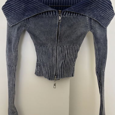 Jaded London blaues Oberteil
