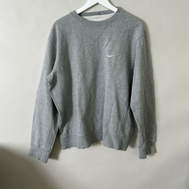 Nike grey little swoosh sweatshirt