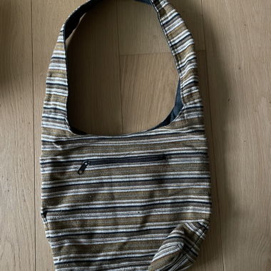 Brown shoulder bag