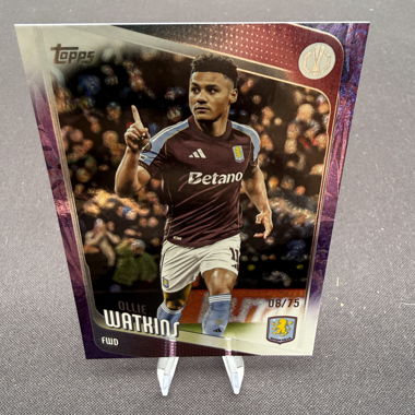 Ollie Watkins Topps Fussballkarte