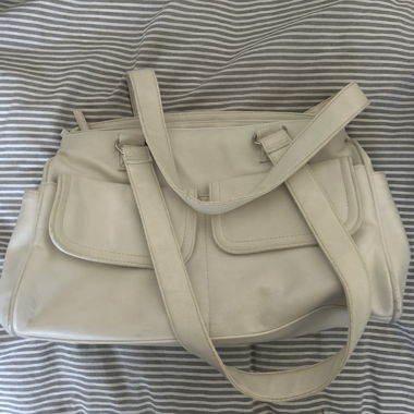 Y2k-Creme-Tasche