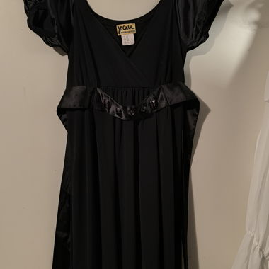Kleid Schwarz Gr 38