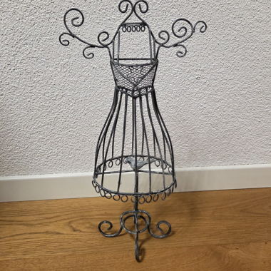 Vintage metal decorative jewellery stand