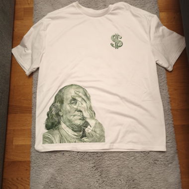 T shirt Money Print