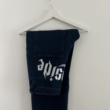 Sicko Baggy Jeans Dunkelblau