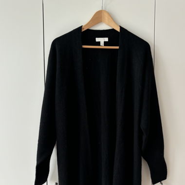 Long Black Cardigan