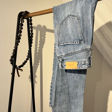 Perfekte blaue Jeans