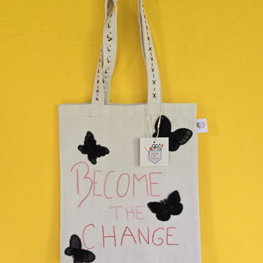 TOTE BAG - Broderie faite main