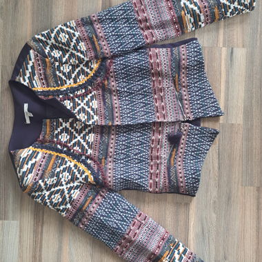 Damen-Blazer mit gewobenem Muster