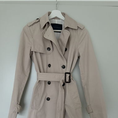 Zara Trenchcoat Rosa in Grösse S